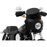 Memphis Shades Roadwarrior Cafe Shield - Dark Black Smoke - 11"